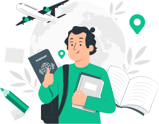 A DET student planning to study abroad and thinking about duolingo accepted universities